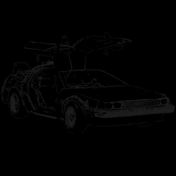 DeLorean time machine