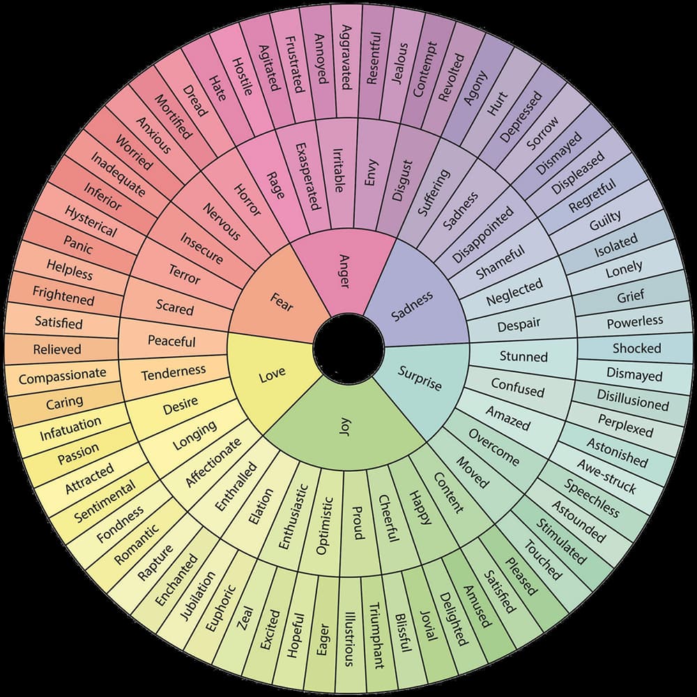A model of human emotions